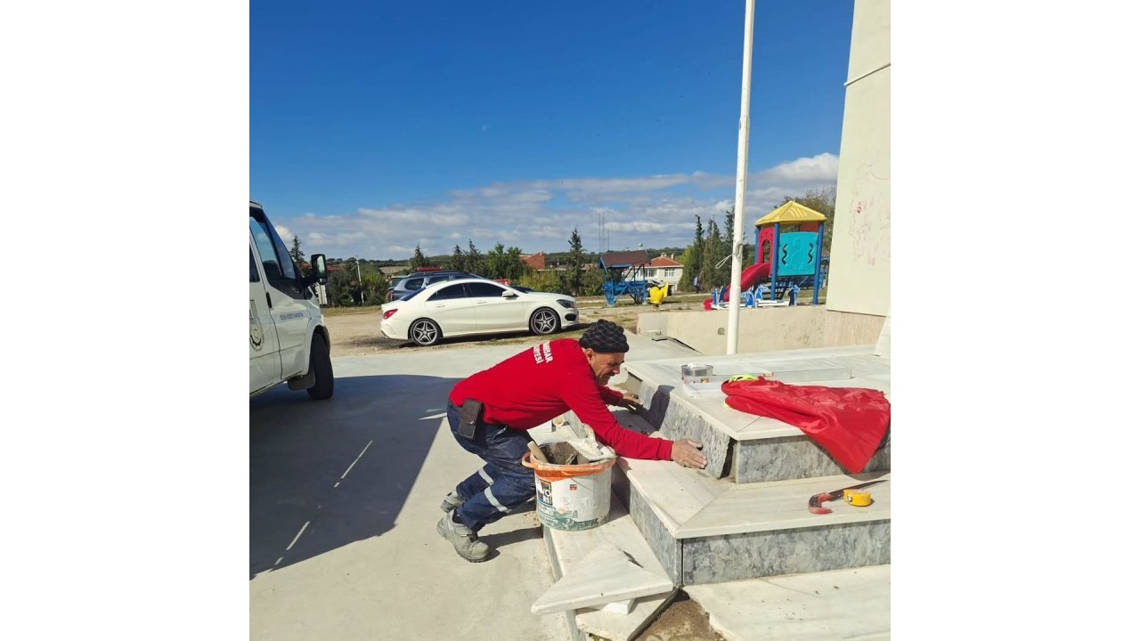 Belediyeden Köy Okullarına Destek