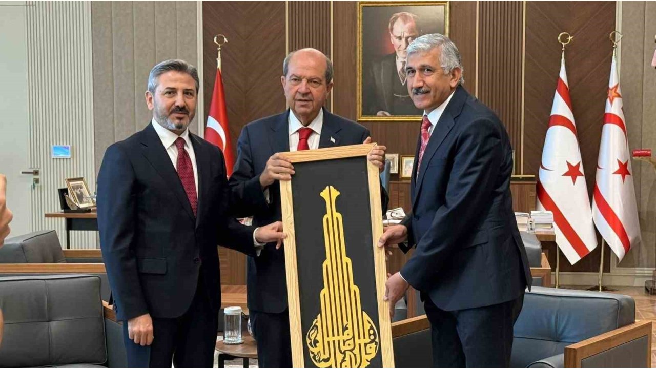 Başkan Hallaç’tan Kktc Cumhurbaşkanı Ersin Tatar’a Ziyaret