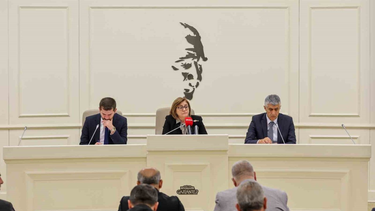 Gaziantep Büyükşehir Belediyesi Ekim Ayı Meclisi Toplandı