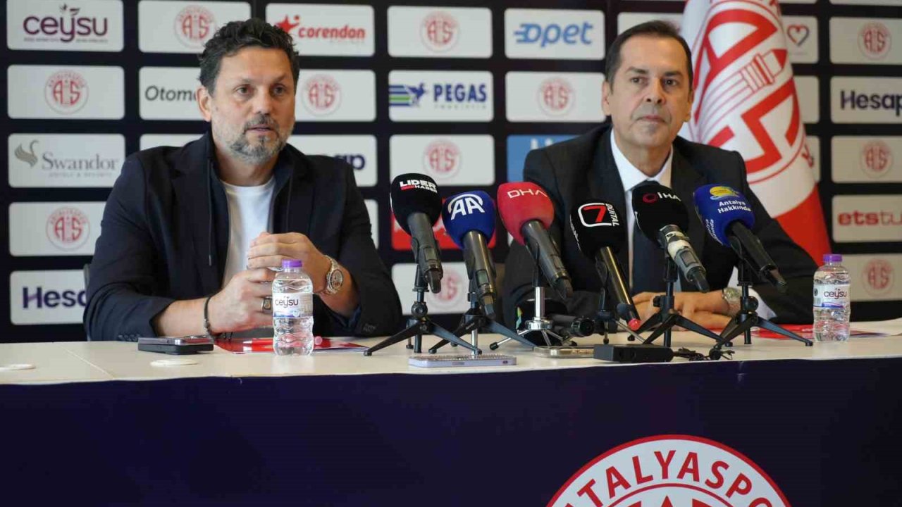 Antalyaspor, Erol Bulut İle 2 Yıllık Sözleşme İmzaladı