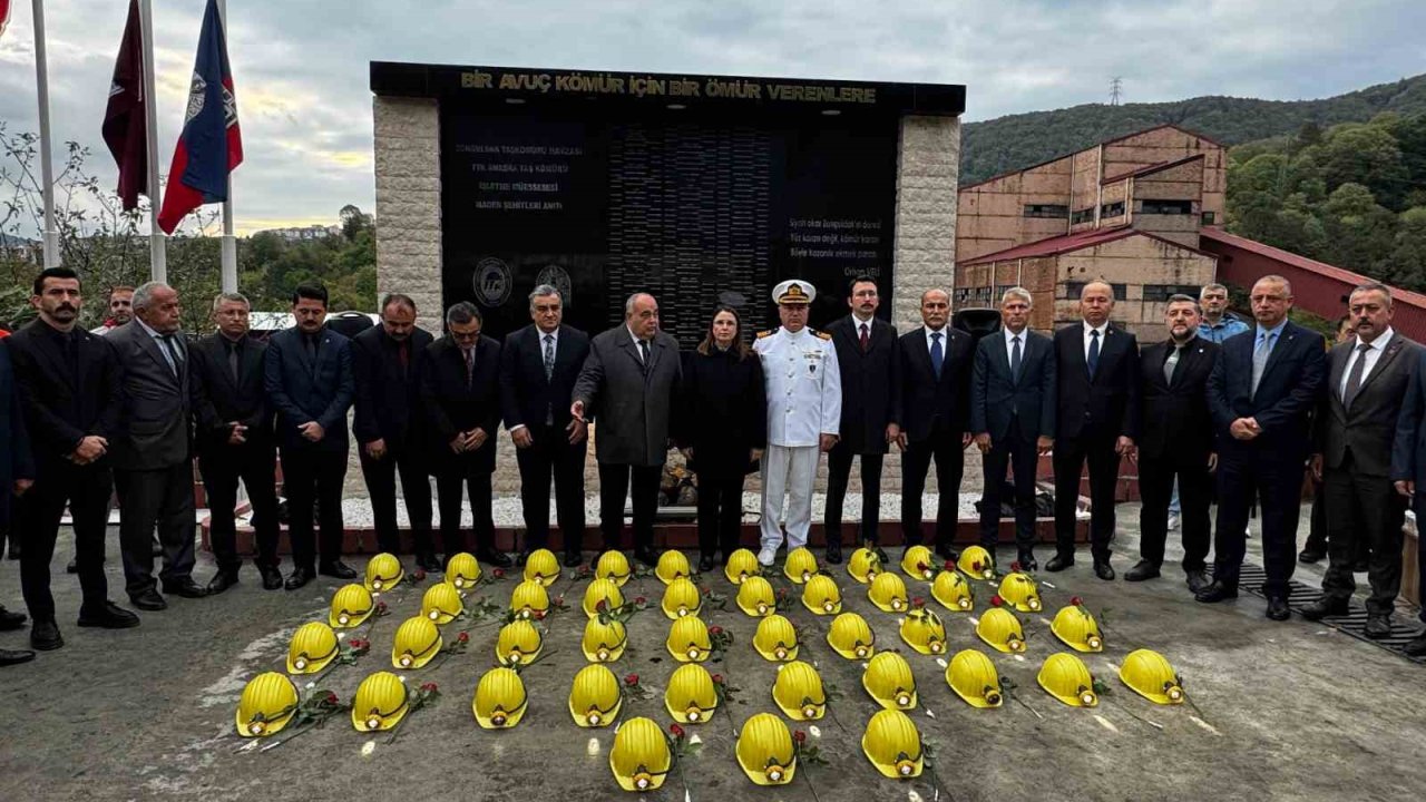 Amasra’daki Patlamada Ölen Madenciler Unutulmadı