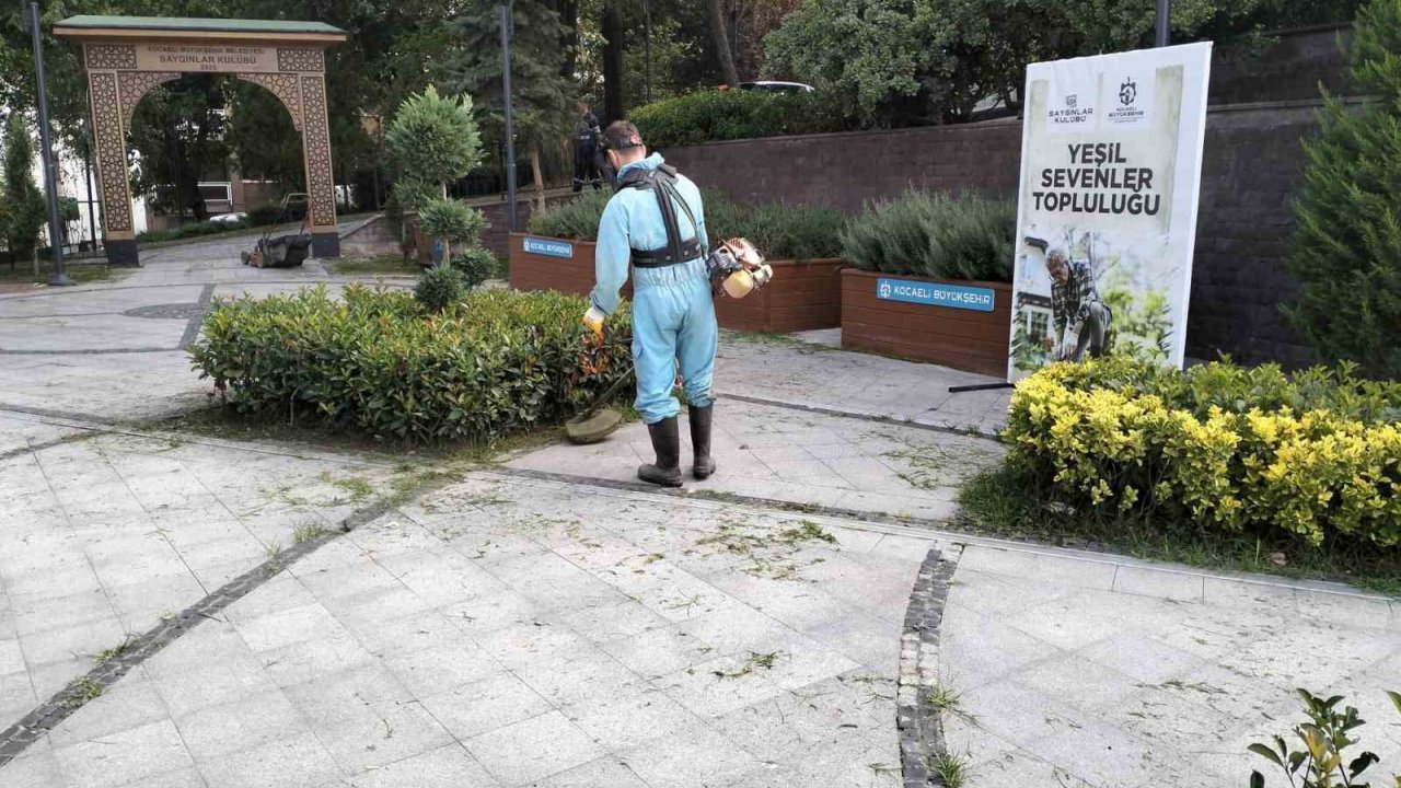 Saygınlar Kulübü’nde Bahar Temizliği