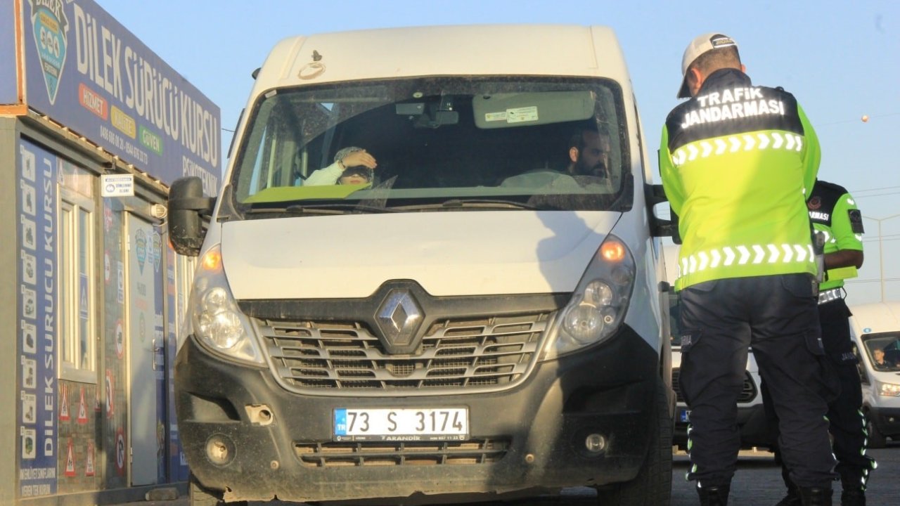 Cizre’de Okul Servislerine Sıkı Denetim