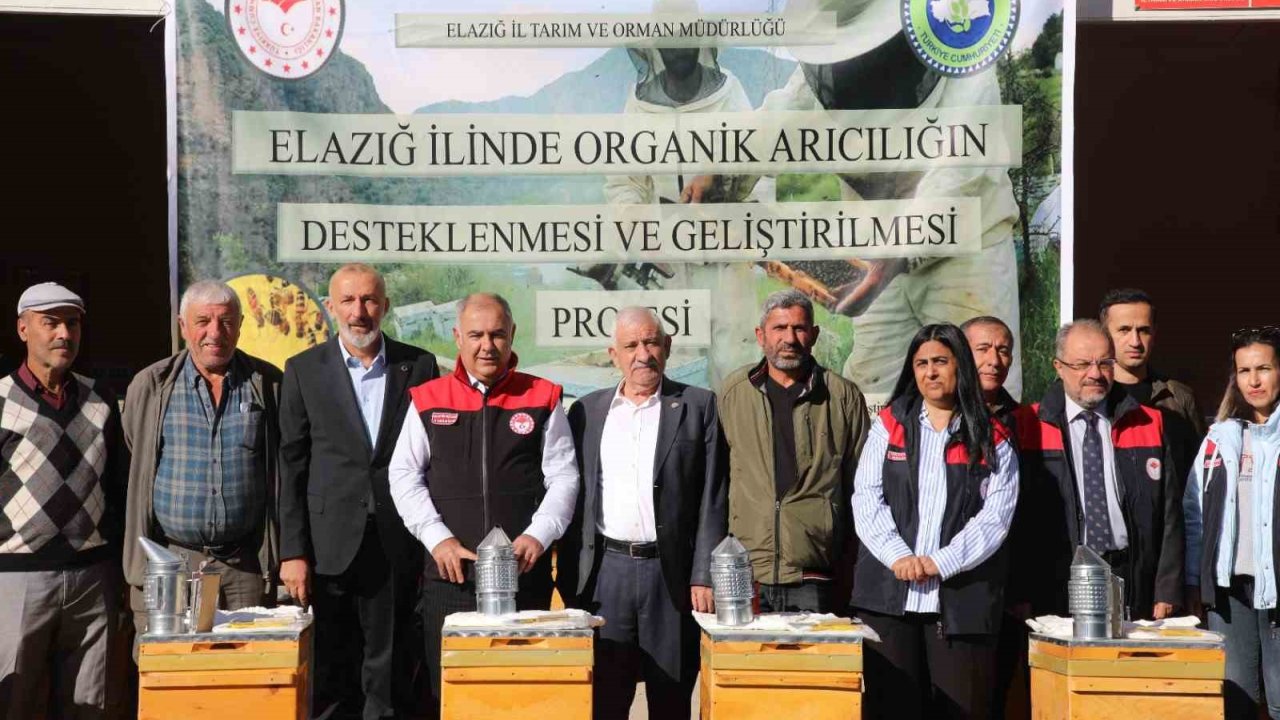 Elazığ’da ‘Organik Arıcılığın Desteklenmesi Ve Geliştirilmesi’ Projesi
