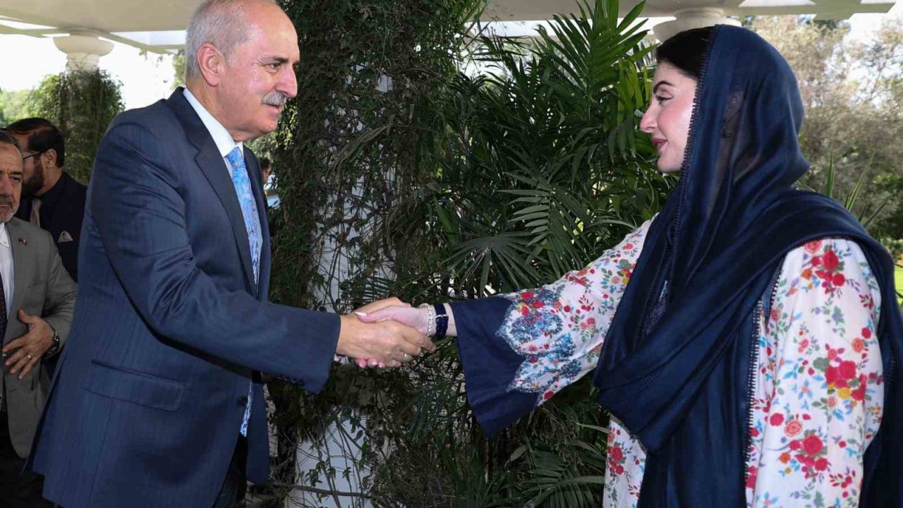 Tbmm Başkanı Kurtulmuş, Pencap Eyaleti Başbakanı Şerif İle Görüştü