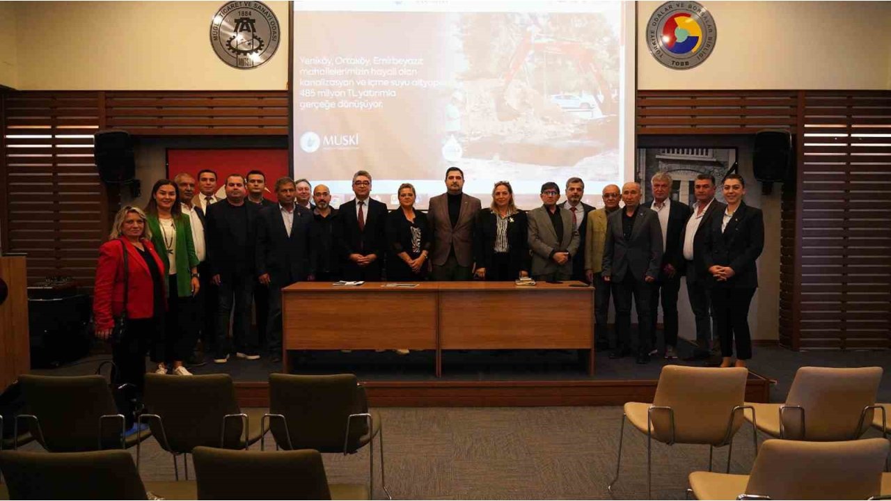 Muski Genel Müdürü Şengül, Ortaca’da Muhtarlarla Buluştu