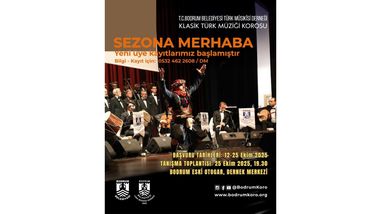 Türk Müziği Korosu’ndan Sanatseverlere Davet