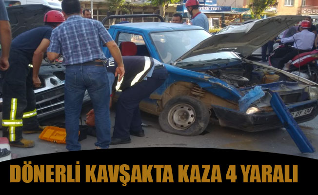 KENTTE TRAFİK KAZASI
