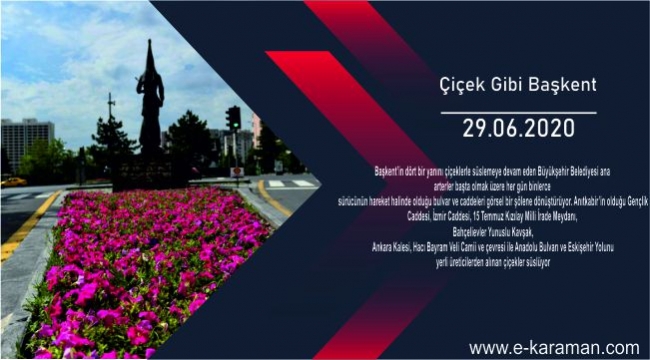 Çiçek Gibi Başkent