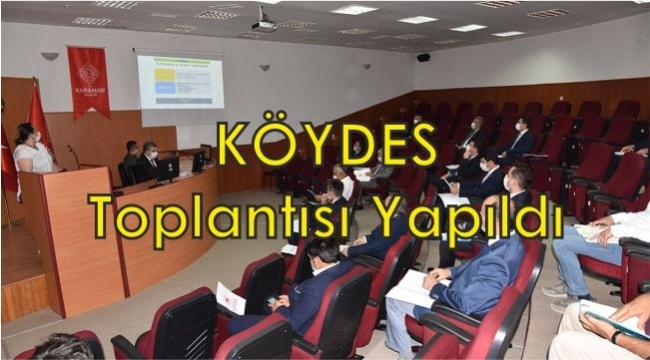 KÖYDES Toplantısı Yapıldı