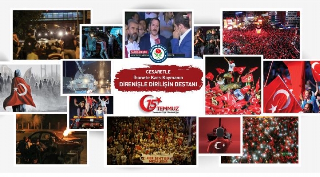 Karaman Memur Sen ve Eğitim Bir-Sen Şube Başkanı Yunus Özdemir, 15 Temmuz “Demokrasi ve Millî Birlik Günü” ile ilgili basın açıklaması yaptı.