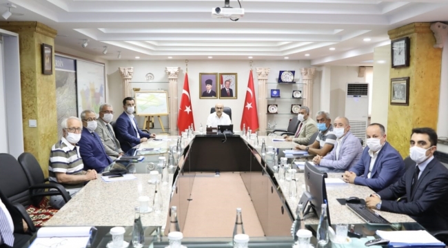 Toprak Koruma Kurulu Toplantısı Vali Demirtaş Başkanlığında Gerçekleşti