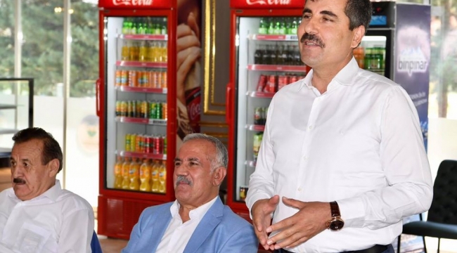 İLÇE VE BELDE BELEDİYE BAŞKANLARI GÖLETLİ PARK’TA BİR ARAYA GELDİ