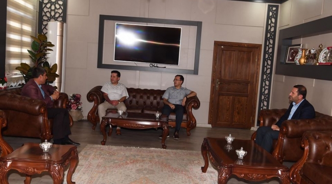 VALİ YARDIMCILARINDAN BAŞKAN ASYA’YA VEDA ZİYARETİ