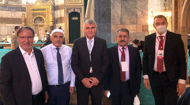 86 yıllık aradan sonra Ayasofya hasretimiz sona erdi