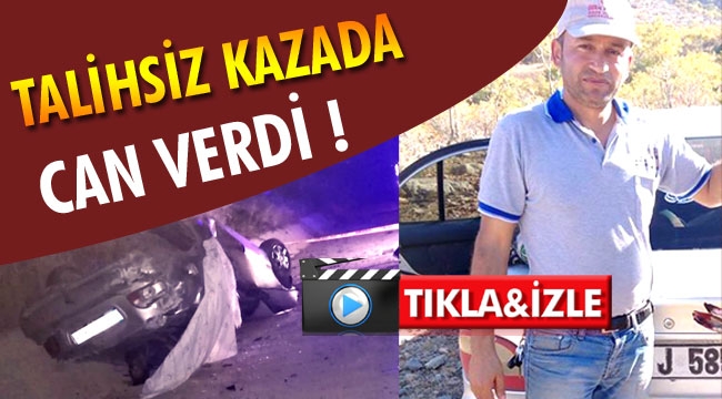 KARAMAN'DA TALİHSİZ KAZA..!