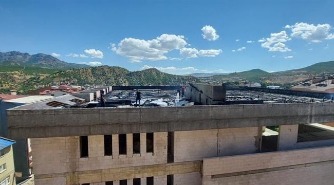 İtfaiye Ekiplerimizden Yangına Müdahale