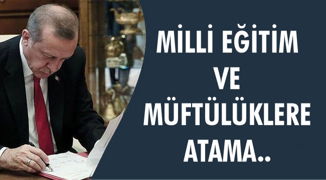 ATAMA KARARLARI RESMİ GAZETEDE YAYIMLANDI