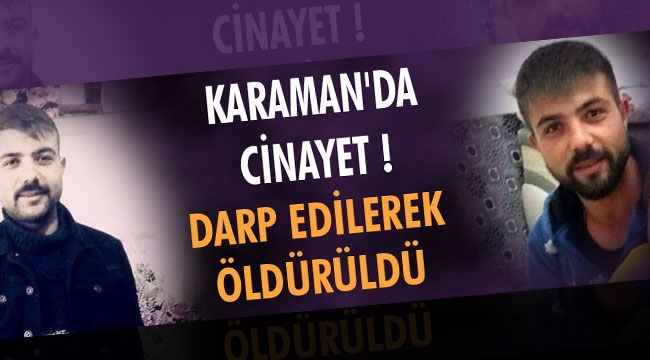 DARP EDİLEREK ÖLDÜRÜLDÜ