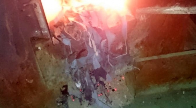 DOSB’de deri atığı yakan işletmeye yasal işlem