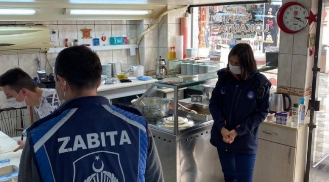 Zabıta Müdürlüğü ekiplerimiz, faaliyetine başlayan işletmelerde koronavirüs tedbirleri kapsamında yapılan hazırlıkları inceledi.
