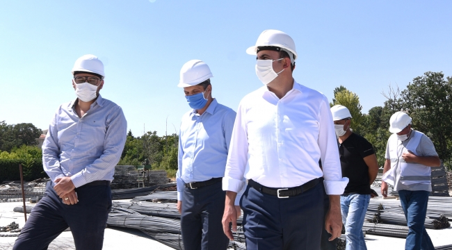 Başkan Altay Meram Yeraltı Katlı Otoparkı İnşaatını İnceledi