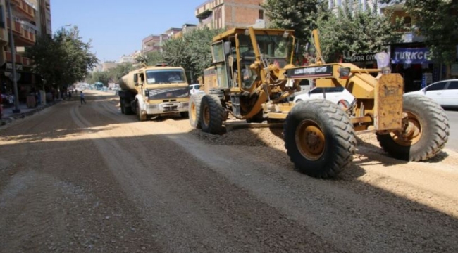 Büyükşehir'den Yol Genişletme Ve Asfaltlama Çalışması