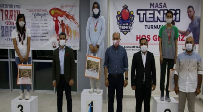 Zafer Haftası Masa Tenisi Turnuvası İle Sona Erdi