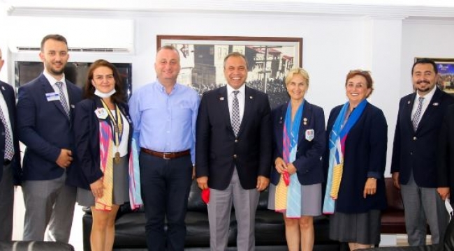 BELEDİYE BAŞKANLIĞIMIZA ZİYARET