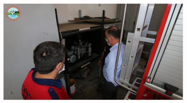 BELEDİYE BAŞKANIMIZ BARIŞ AYHANİTFAİYE MÜDÜRLÜĞÜNÜ ZİYARET ETTİ