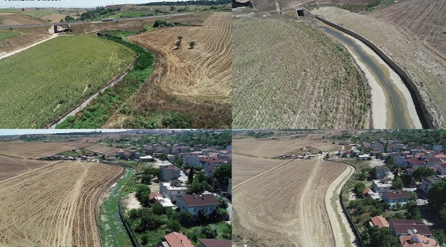 KUMLUCA DERESİ TEMİZLİK ÇALIŞMALARI TAMAMLANDI