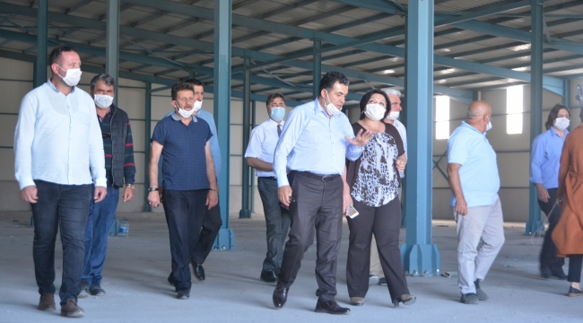 400 KİŞİNİN İSTİHDAM EDİLCEĞİ TEKSTİL ATÖLYESİNİN YAPIMINDA SONA GELİNDİ