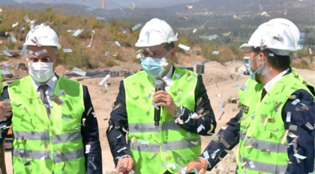 Jeotermal Sebze Meyve Kurutma Tesisi’nin Temeli Atıldı