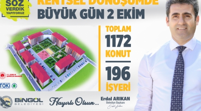 KENTSEL DÖNÜŞÜM İHALEYE ÇIKIYOR