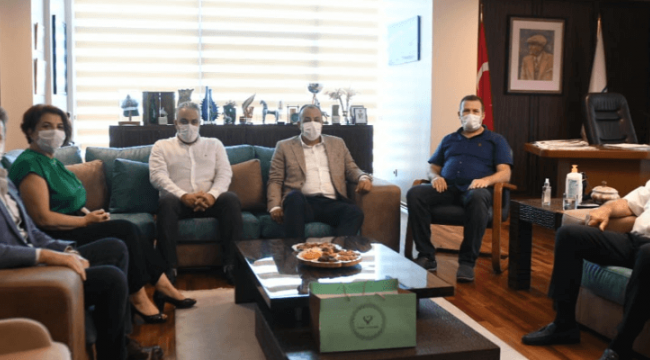 ÇTSO'dan Başkan Gökhan'a Ziyaret