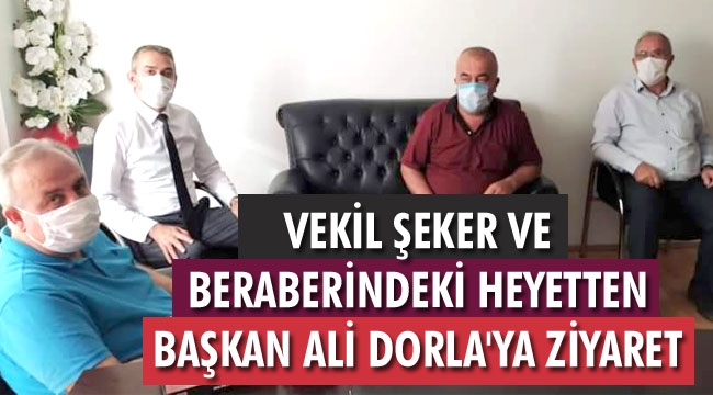 BAŞKAN ALİ DORLA'YA ZİYARET