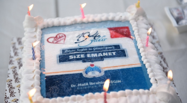 BAŞKAN AŞGIN, ZABITALARIN HAFTASINI KUTLADI