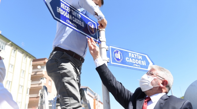 RECEP TAYYİP ERDOĞAN CADDESİ, HİZMETE AÇILDI