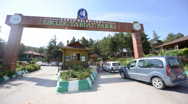 SIKLIK TABİAT PARKI DEZENFEKTE VE BAKIM ÇALIŞMASI İÇİN KAPATILDI