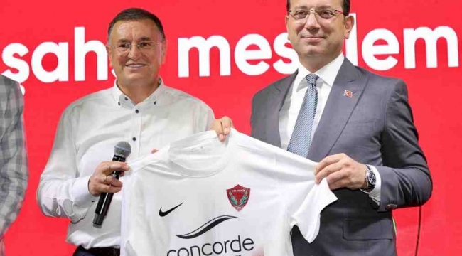 BAŞKAN SAVAŞ’TAN EKREM İMAMOĞLU’NA İMZALI FORMA