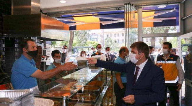 Vali/Belediye Başkan V. Sayın H. Engin Sarıibrahim Koronavirüs Tedbirleri Denetimleri