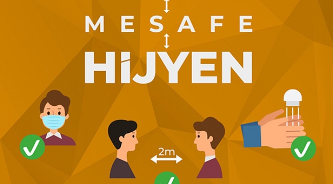 Sizlerin ve sevdiklerinizin sağlığı için bu bayramda da lütfen Maske, Mesafe ve Hijyen Kurallarına riayet edelim.