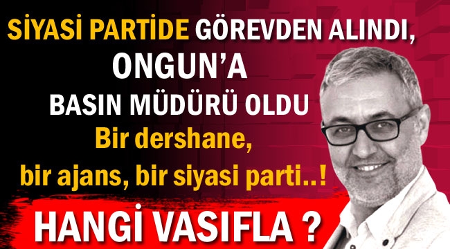 ONGUN ŞİRKETİ, TİCARİ DEĞİL SİYASİ KAFAYLA MI YÜRÜTÜLÜYOR ?