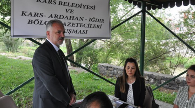 KARS, ARDAHAN VE IĞDIR BÖLGE GAZETECİLERİ BULUŞMASI GERÇEKLEŞTİRİLDİ