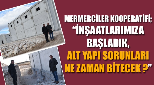 5 YILDIR ALT YAPI HİZMETİ BEKLİYORLAR..