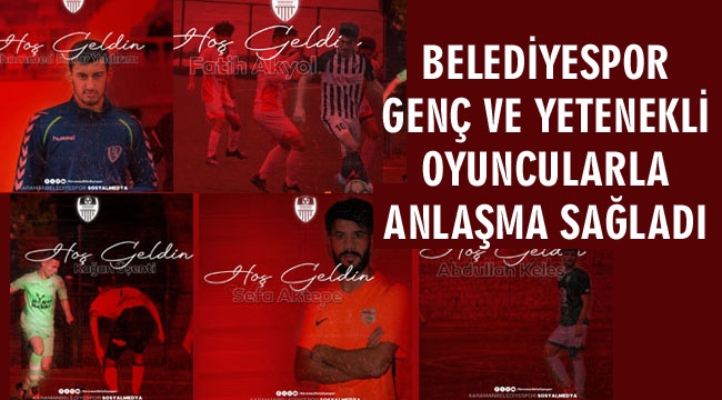 BELEDİYESPOR'DAN TRANSFER ATAĞI