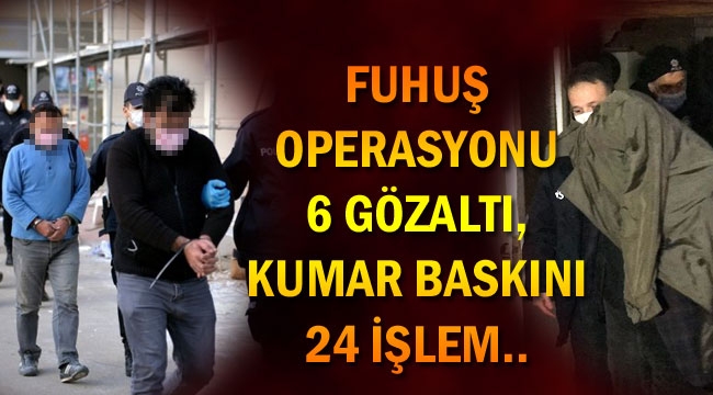 KARAMAN BAĞLANTILI FUHUŞ ÖRGÜTÜ ÇÖKERTİLDİ..