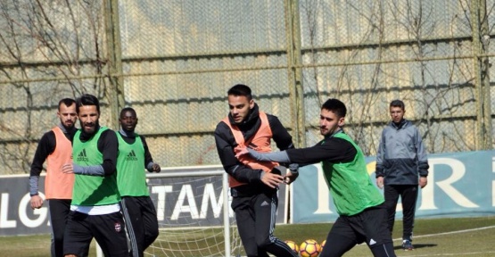 Gaziantepspor, Fenerbahçe maçı hazırlıklarına devam ediyor