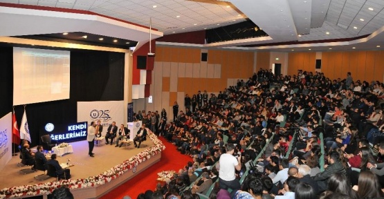 ADÜ’de “Kendi Değerlerimiz” adlı söyleşi yapıldı