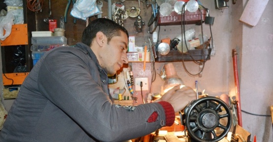 10 yaşından beri baba mesleğini devam ettiriyor